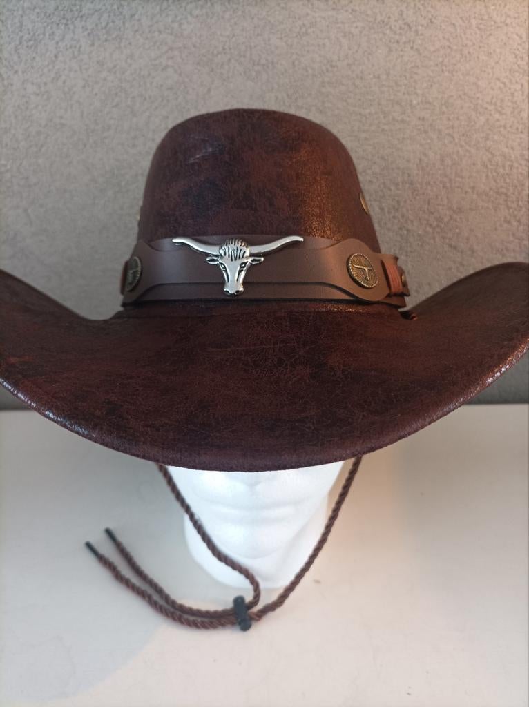 Western Cowboy Cowgirl hoed, Ophalen of Verzenden, Zo goed als nieuw