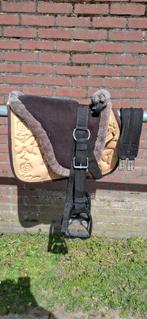 Zadel voor shetlander. Met sjabrak, singel, stijgbeugels, Ophalen of Verzenden