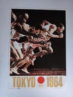 Olympische Spelen Olympic Games Tokyo Japan affiche 1964, Ophalen of Verzenden, Zo goed als nieuw, A1 t/m A3, Sport