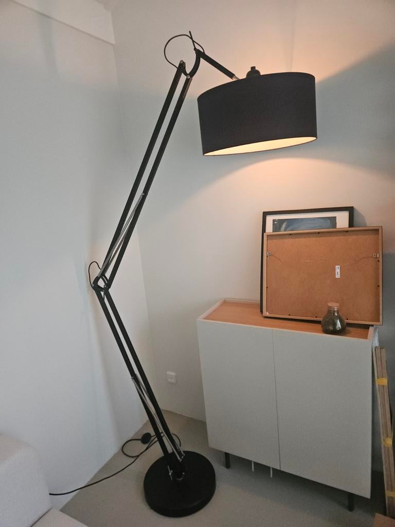 Romi City Lights design vloerlamp industrieel, Ophalen, Zo goed als nieuw, 150 tot 200 cm