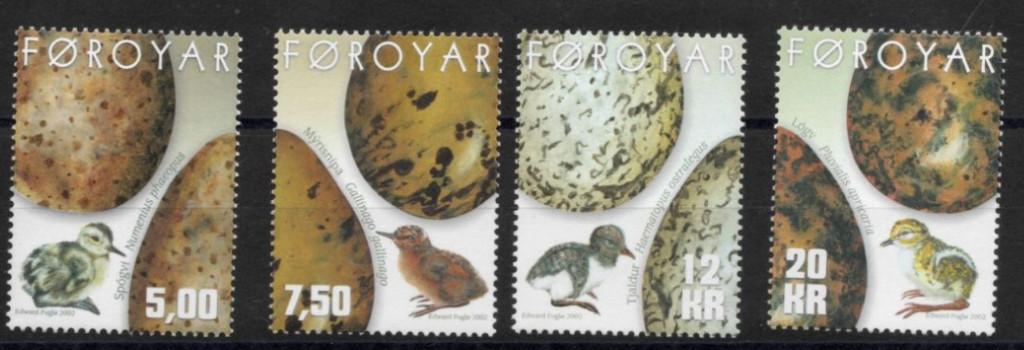 19-04 Faroer MI 427/30 postfris, Verzenden, Denemarken, Postfris