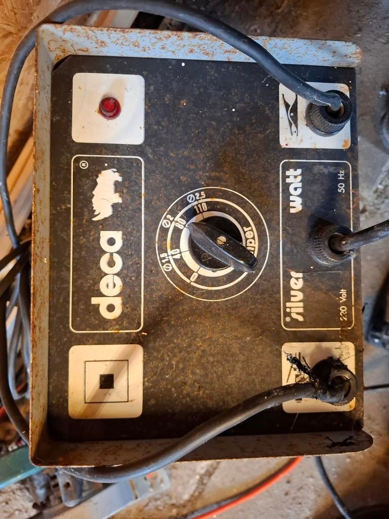 2 Las apparaten, Ophalen, Minder dan 150 ampère, Elektroden