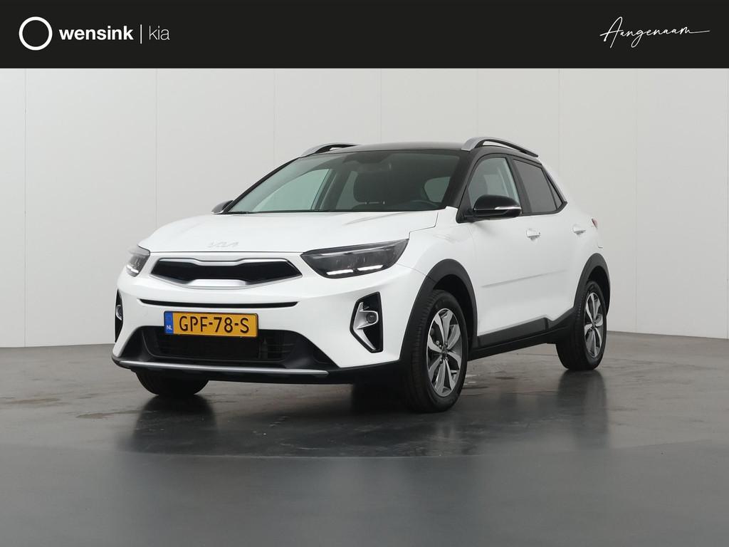 Kia Stonic 1.0 T-GDi MHEV DynamicPlusLine |Trekhaak | Keyles, Auto's, Kia, Voorwielaandrijving, Euro 6, Wit, Origineel Nederlands