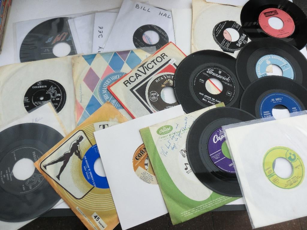 Partij sixties  150 stuks, Cd's en Dvd's, Vinyl Singles, 7 inch, Single, Ophalen of Verzenden, Zo goed als nieuw