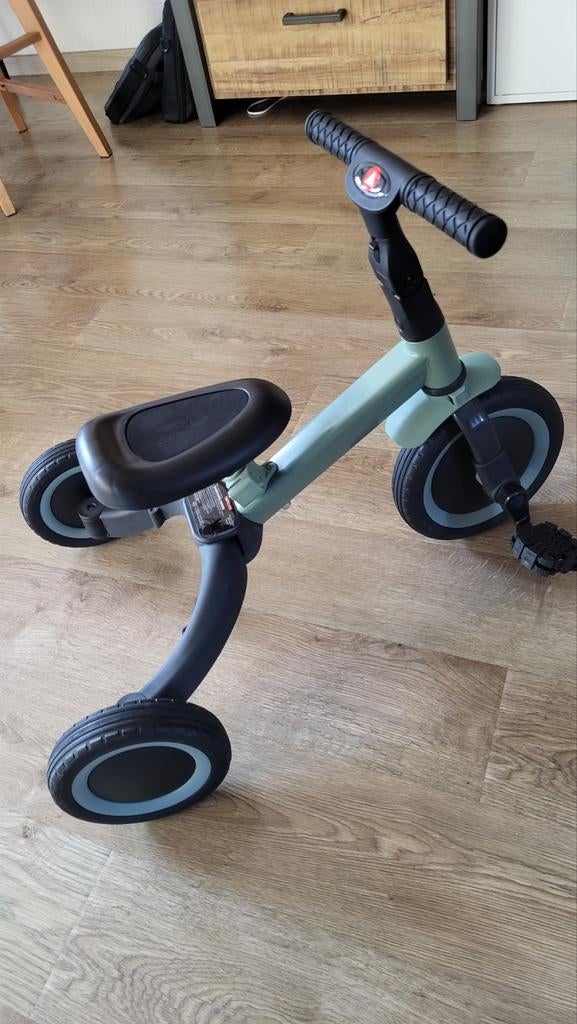 Topmark Kaya 4 in 1 fiets olijfgroen, Ophalen, Zo goed als nieuw, Loopfiets