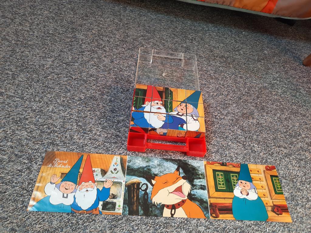 Blokken puzzel, Ophalen of Verzenden, Minder dan 10 stukjes, Zo goed als nieuw, 4 tot 6 jaar