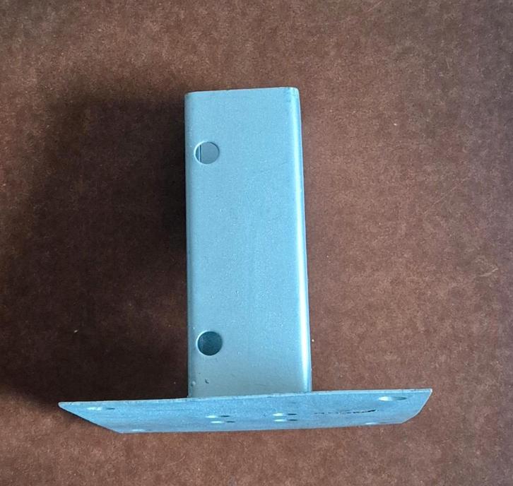 Gamma Paalvoet 5 x 5 x 15 cm (PaalHouder met plaat verzinkt), Tuin en Terras, Palen, Balken en Planken, Nieuw, Palen, Minder dan 180 cm