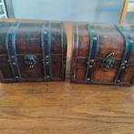 2 Houten Kistjes., Ophalen of Verzenden, Minder dan 50 cm, Minder dan 50 cm