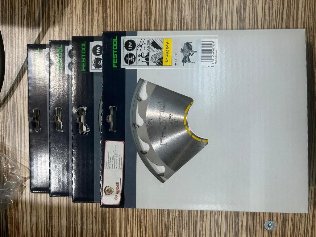 Festool zaagbladen CS 50, Ophalen, Nieuw