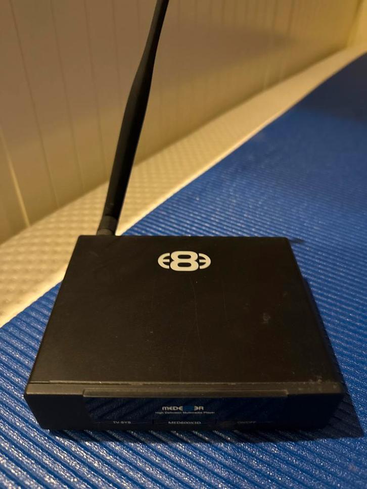 MED600X3D Mede8er Mediaplayer - Full HD 3D, Audio, Tv en Foto, Mediaspelers, Gebruikt, Zonder harde schijf, HDMI, Ophalen of Verzenden