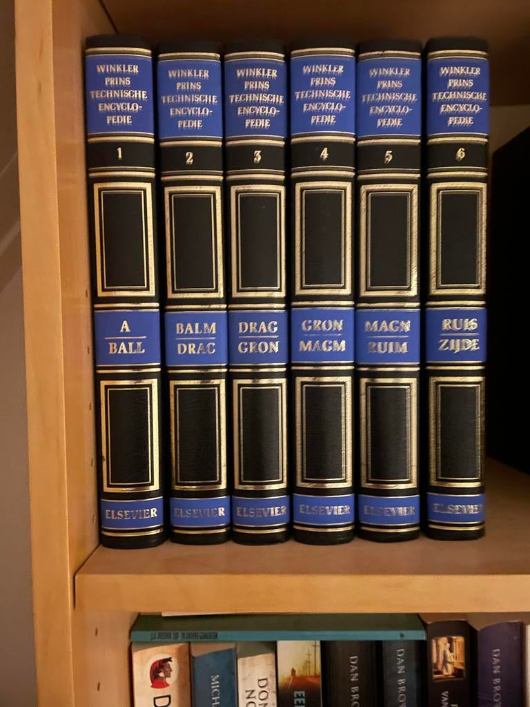 Winkler Prins Technische Encyclopedie, 1975-1977, zes delen, Boeken, Encyclopedieën, Ophalen, Zo goed als nieuw, Overige onderwerpen
