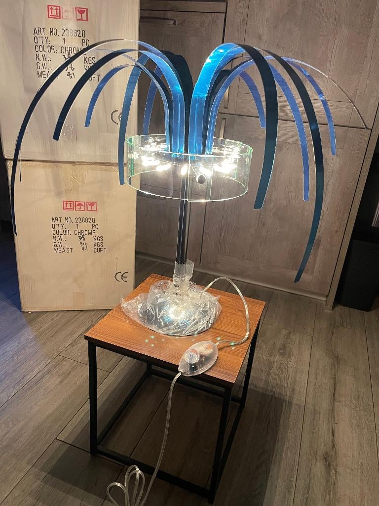 SET PALM SPRINGS KAMERLAMPEN, Ophalen, Nieuw, Glas, 50 tot 75 cm