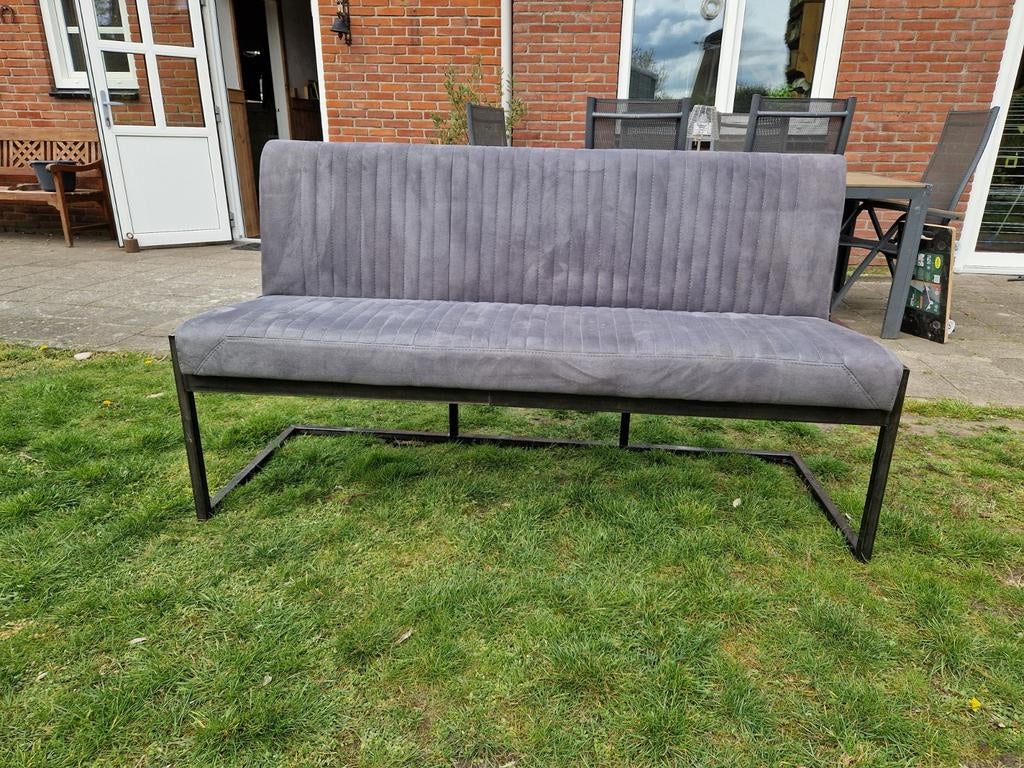 Eetkamerbankje ferro 155 cm, Tuin en Terras, Ophalen