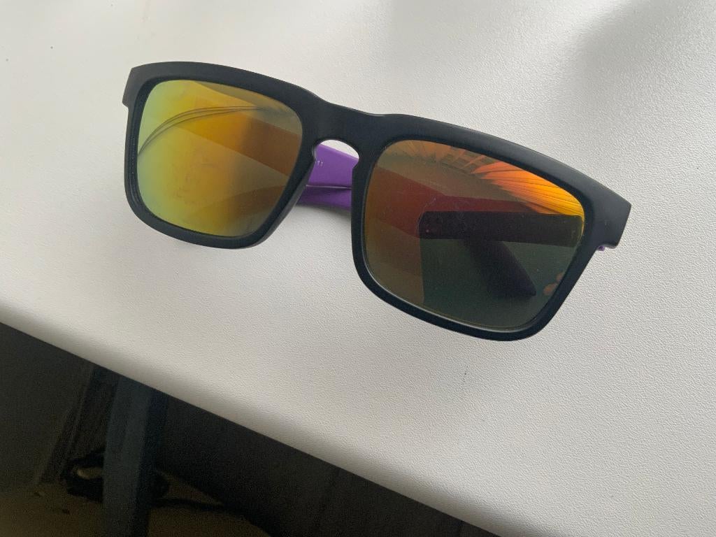 Super Mooie Oakley Holbrook Zonnebril, Zonnebril, Zwart, Ophalen of Verzenden, Zo goed als nieuw