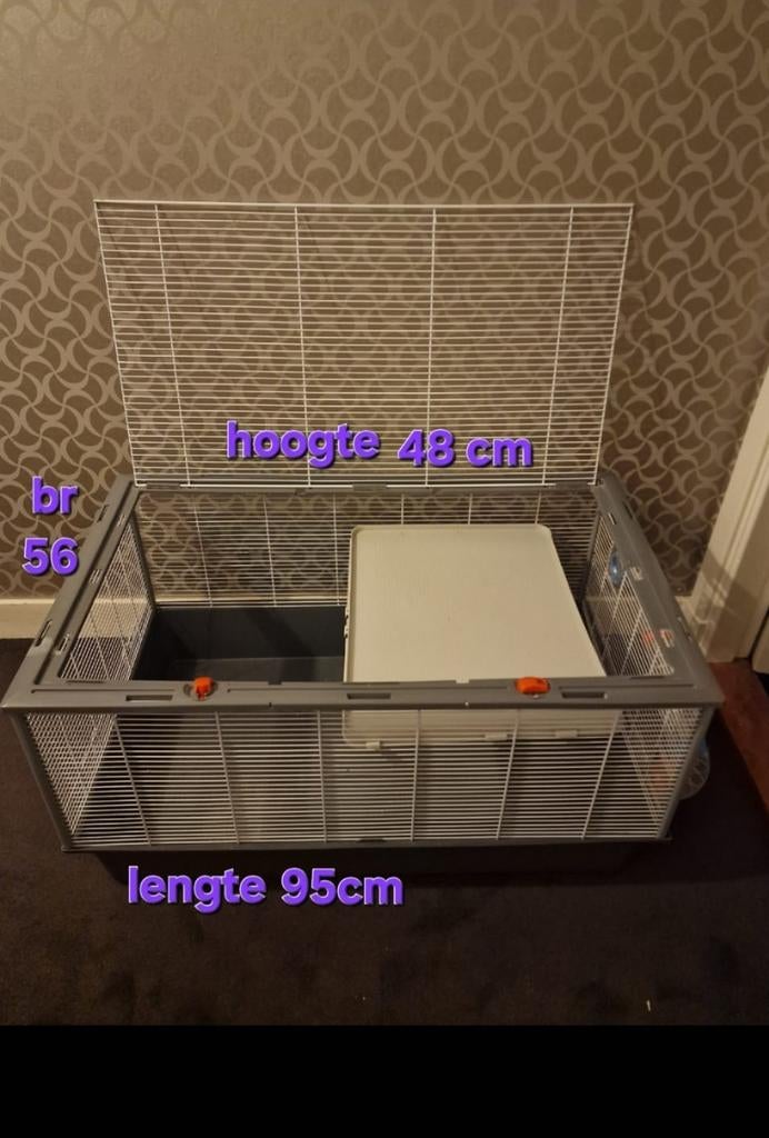 Ratten en hamster kooi, Kooi, Gebruikt, Minder dan 75 cm, Hamster