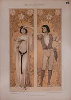 Chromolitho naar aquarel van Prof.G.Sturm. 1899., Ophalen of Verzenden