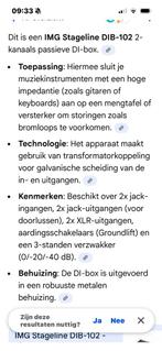 DI Box, Ophalen of Verzenden, Gebruikt