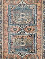 Vintage oosters Kazak vloerkleed Pink medallion 120x172cm, Vintage, Perzisch, Oosters, Gebruikt, 100 tot 150 cm, Crème