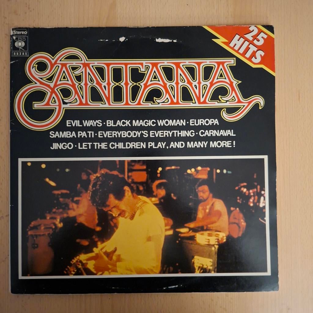 Santana - 25 Hits LP Vinyl, Ophalen, Zo goed als nieuw, 12 inch