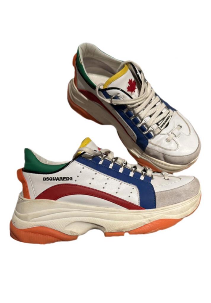 Met bon - Dsquared2 bumpy sneakers 38 37,5, Ophalen of Verzenden, Zo goed als nieuw, Sneakers of Gympen