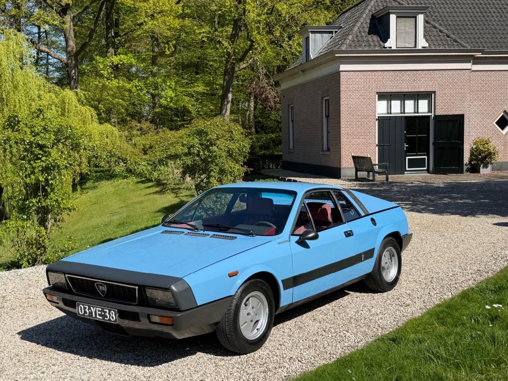 Lancia BETA MONTECARLO Coupe 1976 BLAUW 51.000km #UNIEK, Auto's, Oldtimers, 1995 cc, Blauw, Bedrijf, Handgeschakeld