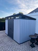 Keter Artisan 117 tuinhuis in zeer goede staat te koop, Tuin en Terras, Tuinhuizen, Kunststof, 200 tot 400 cm, Schuur, Zo goed als nieuw