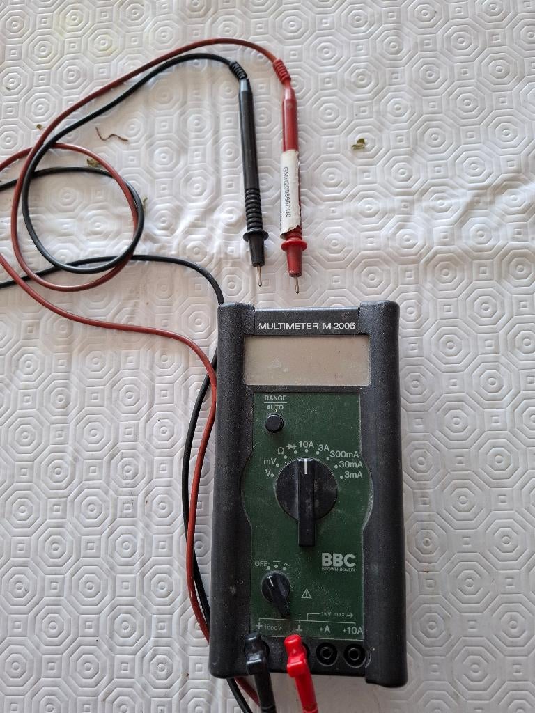 multimeter, Ophalen, Gebruikt, Multimeter