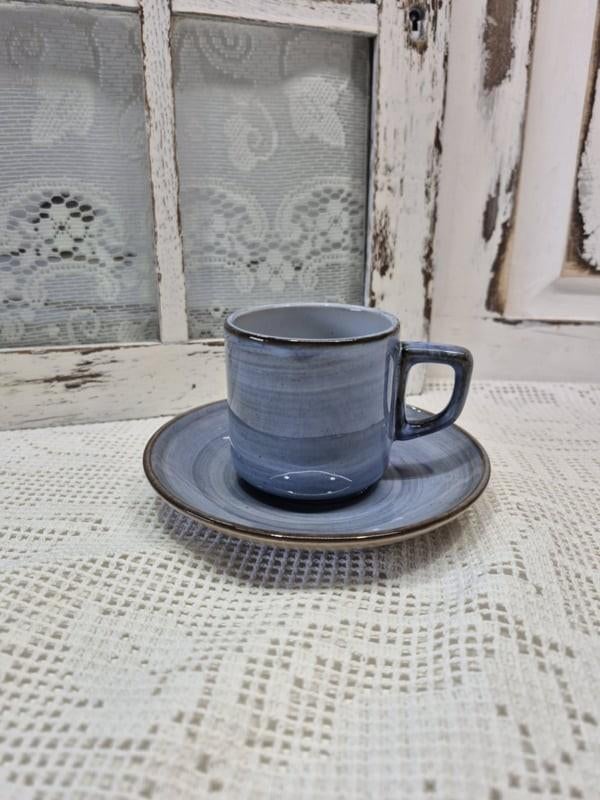 Volendams aardewerk kopje, 9 beschikbaar, ., Volendams, Ophalen of Verzenden, Zo goed als nieuw