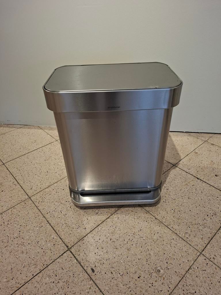 RVS pedaalemmer van Simple Human, Minder dan 10 liter, Ophalen, Minder dan 50 cm