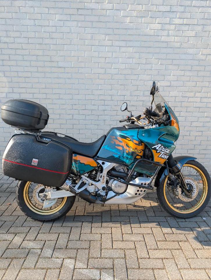 Honda Africa Twin XRV750 RD07, 1995, 51.000 km met kofferset, Motoren, Motoren | Honda, Particulier, Toermotor, meer dan 35 kW