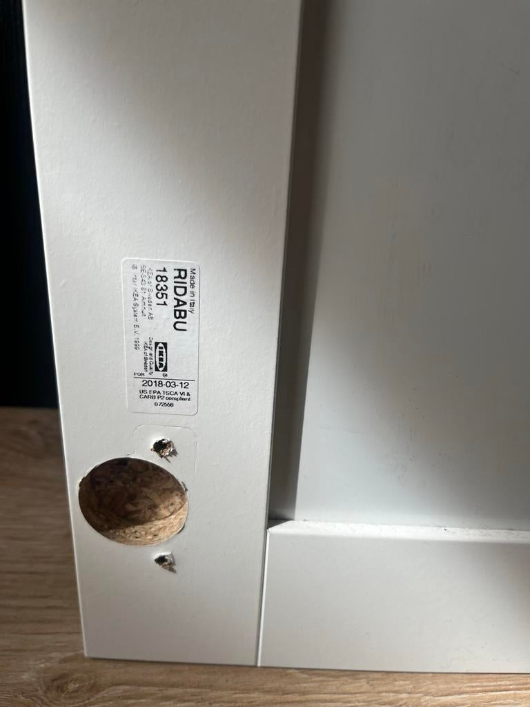 Ikea RIDABU spiegeldeur voor PLATSA kast (gebruikt), Ophalen, Minder dan 50 cm, Gebruikt, 100 tot 150 cm