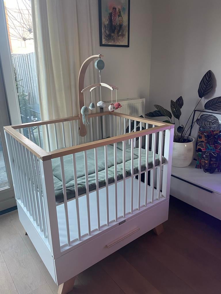 Bopita Box (zonder accessoires op foto), Kinderen en Baby's, Boxen, Ophalen, Gebruikt, Rechthoekig, In hoogte verstelbaar