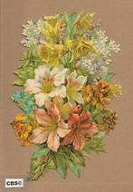 Narcissen en Lelies in boeket poezieplaatjes 5076, Ophalen of Verzenden