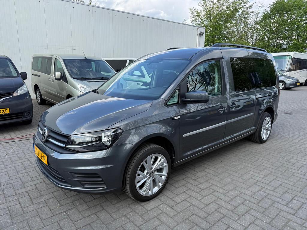 Volkswagen Caddy Maxi 1.4 TSI 125pk Rolstoelauto 5+1 - Bodem, Auto's, Voorwielaandrijving, 125 pk, Gebruikt, Met garantie (alle)
