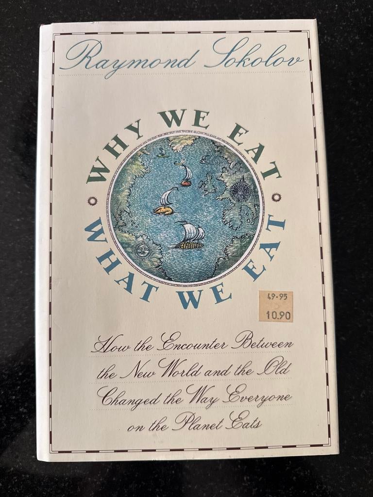Why We Eat What We Eat - Raymond Sokolov, Ophalen of Verzenden, Gelezen, Overige gebieden, Overige typen