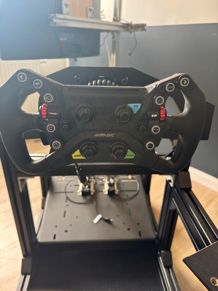 Simagic Alpha Mini + GT NEO + MAGLINK, Computers en Software, Joysticks, Zo goed als nieuw, Ophalen of Verzenden