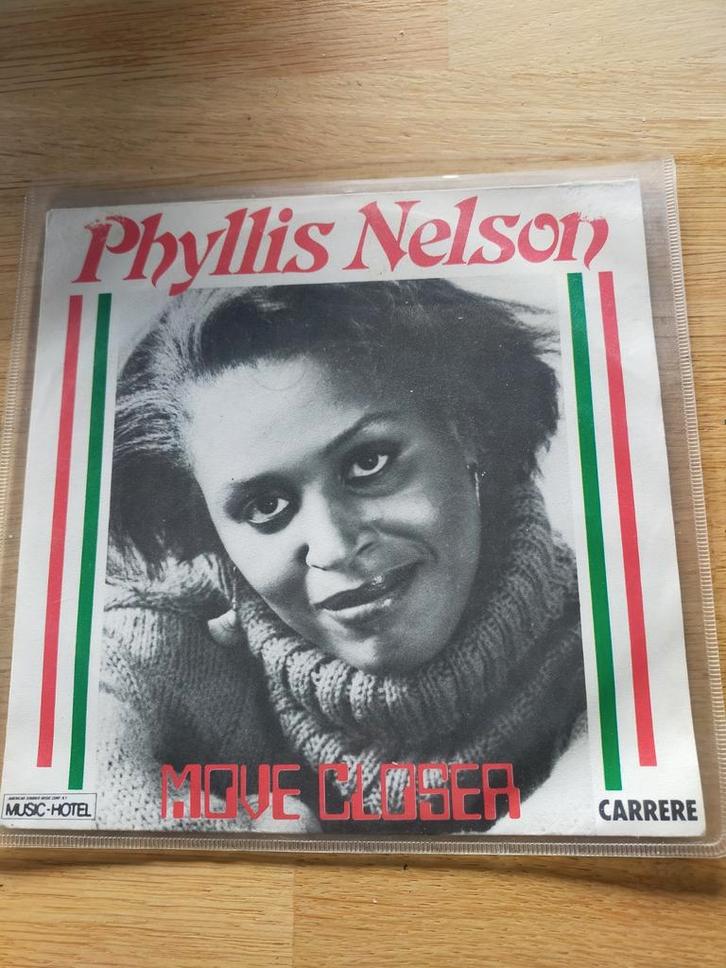 Phyllis Nelson , move closer, Cd's en Dvd's, Vinyl Singles, Zo goed als nieuw, Pop, Ophalen of Verzenden