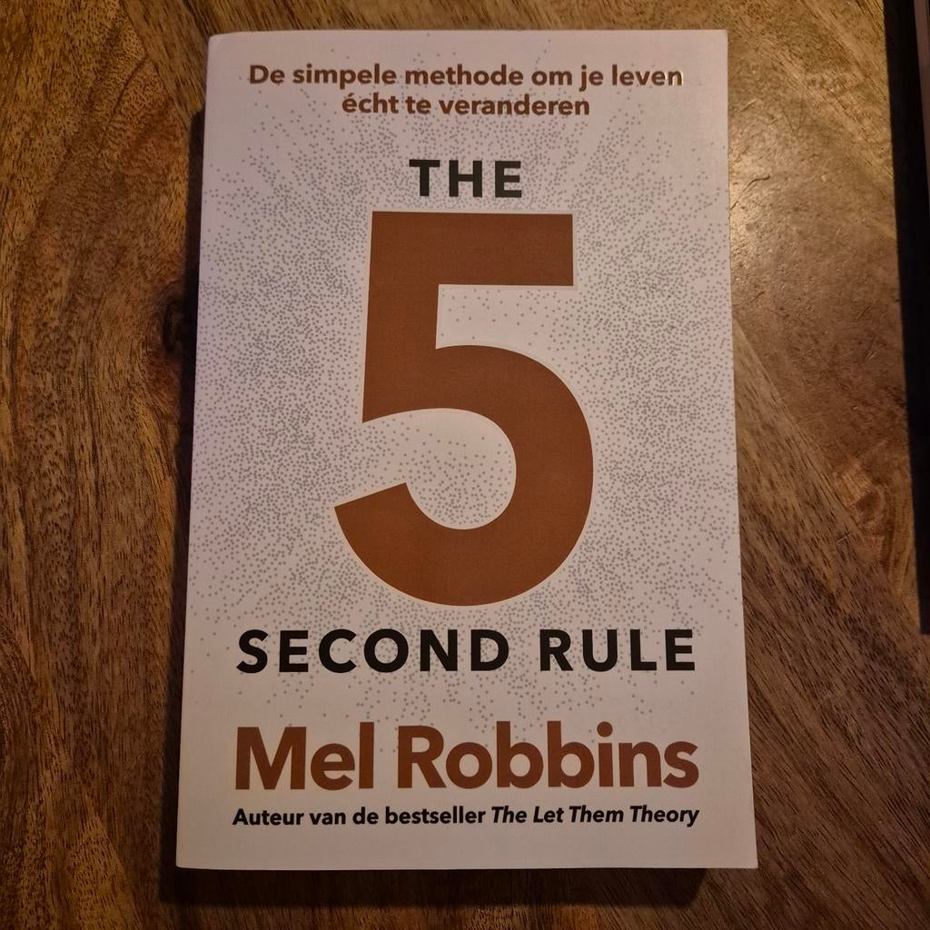 The 5 Second Rule - Mel Robbins, Ophalen of Verzenden