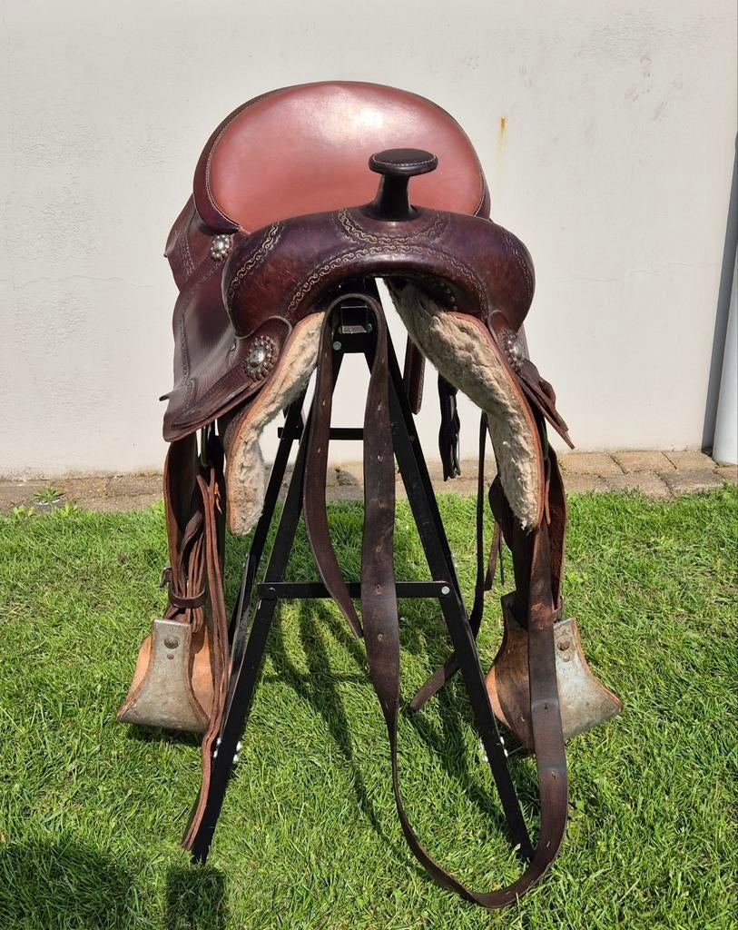 Mooi western zadel incl alle toebehoren, Ophalen, Gebruikt, Western