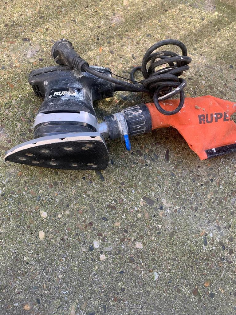 Rupes delta schuurmachine LS21A, Ophalen