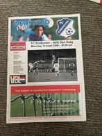 PROGRAMMABOEKJE EINDHOVEN-ADO DEN HAAG 07-08, Verzamelen, Ophalen of Verzenden, Zo goed als nieuw, Overige binnenlandse clubs