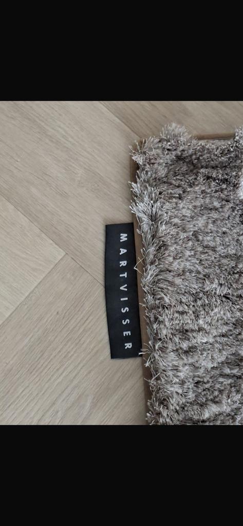 Mart Visser vloerkleed taupe, 200 cm of meer, Ophalen of Verzenden, Zo goed als nieuw, 200 cm of meer