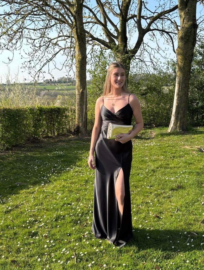 Gala Jurk dondorca, Maat 38/40 (M), Galajurk, Zwart, Ophalen of Verzenden