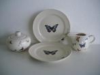 Douwe Egberts servies Vlinders van Janneke Brinkman, Ophalen of Verzenden, Zo goed als nieuw, Bord(en), Wedgwood