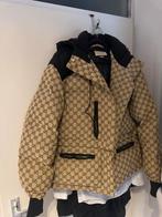 Gucci gg canvas bomber jacket, Ophalen of Verzenden, Zo goed als nieuw, Maat 48/50 (M), Beige
