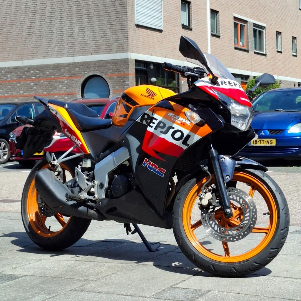 Honda CBR125R Repsol, Motoren, Gebruikt, 125 cc, 11 kW of minder, Handgeschakeld
