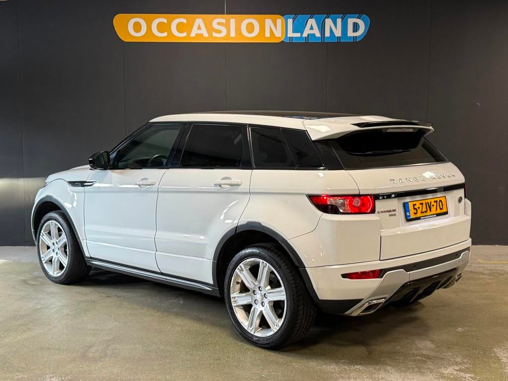 Land Rover Range Rover Evoque 2.0 Si 4WD Prestige|PANO|SFEER, Auto's, Euro 5, Zwart, 4 cilinders, Wit