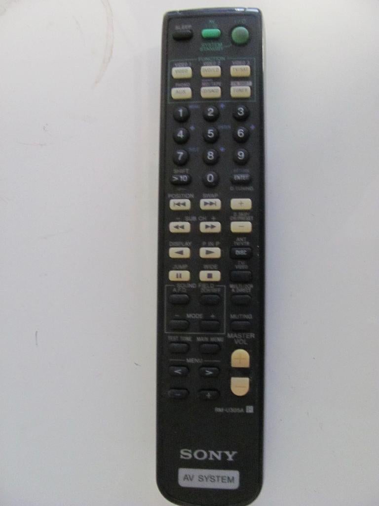 Sony AV-system rm-u305A, Ophalen of Verzenden, Zo goed als nieuw, Origineel, Receiver of Versterker
