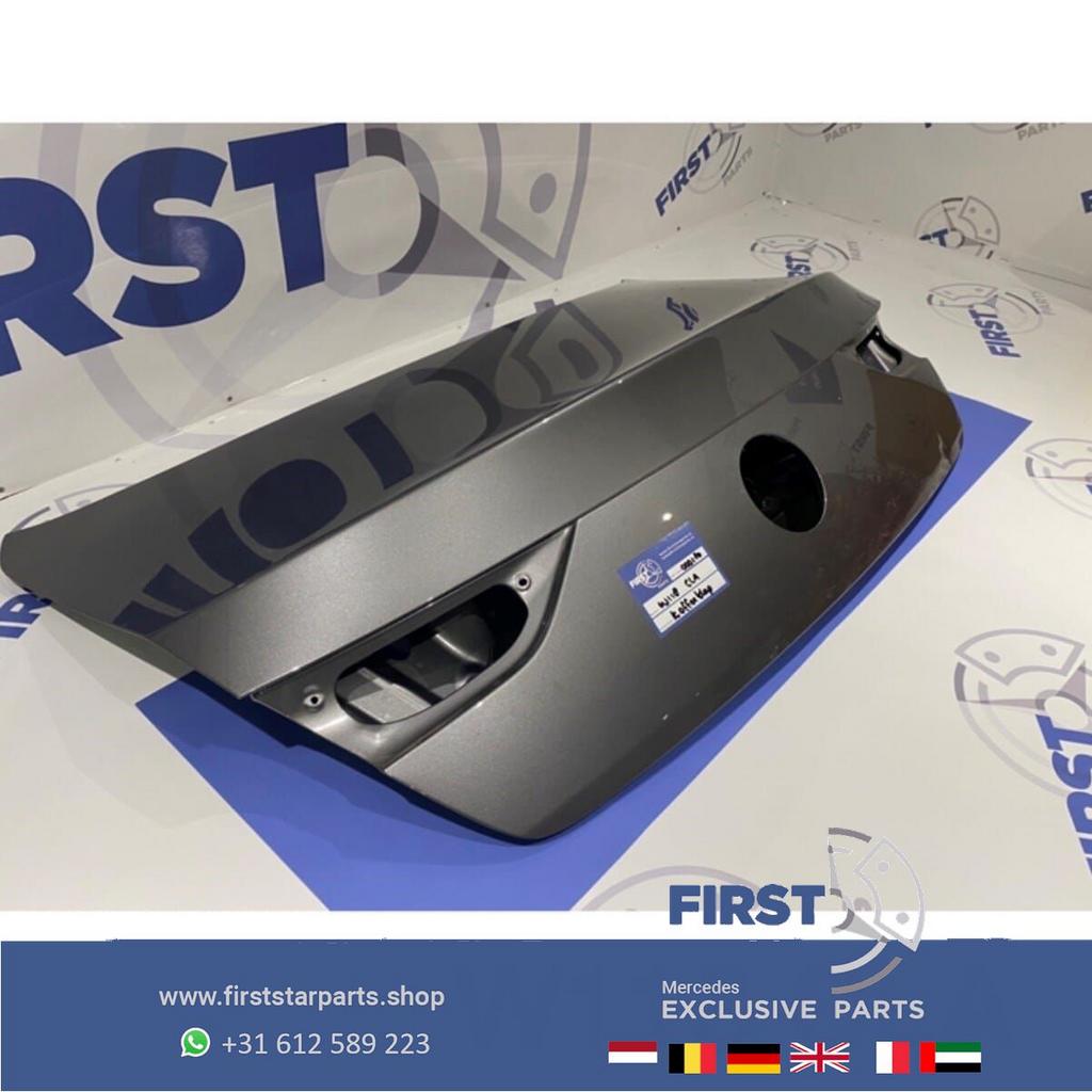 W118 CLA ACHTERKLEP GRIJS KOFFERKLEP ORIGINEEL Mercedes 2018, Auto-onderdelen, Interieur en Bekleding, Gebruikt, -, Ophalen of Verzenden
