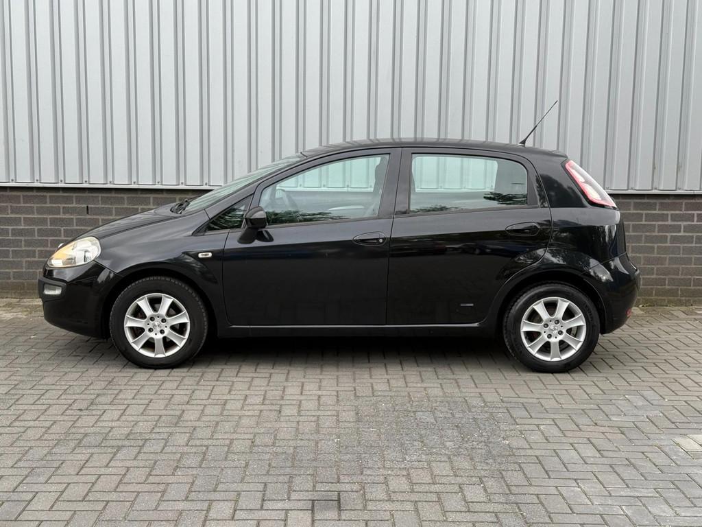 Fiat Punto Evo 1.4 Dynamic |Airco|5 Deurs|, Auto's, Voorwielaandrijving, 4 cilinders, 400 kg, Zwart
